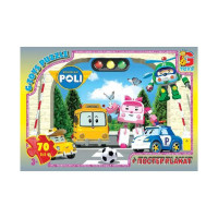 Пазли дитячі "Робокар Полі" RR067435, 70 елементів (RR067435)