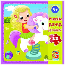 Пазли дитячі "Дитячий майданчик" LX01, 12 елементів (LX01)