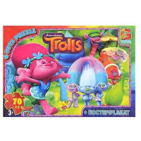 Пазли дитячі "Тролі" TR0071, 70 елементів (TR0071)