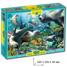 Пазлы "Моржи, тюлени, котики" 82999 ЕГ-08 160 элементов(82999)
