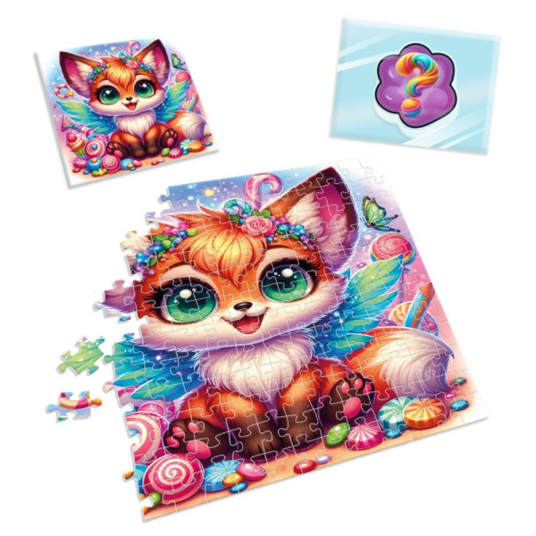 Дитячі пазли з сюрпризом "Лисеня" VT8030-10, 180 деталей (VT8030-10)