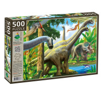 Пазл класичний "Динозаври" 83477, 500 елементів (83477)