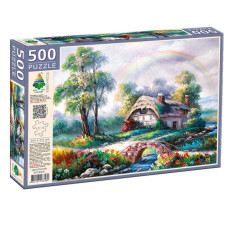 Пазл класичний "Ідеальний котедж" 83484, 500 елементів (83484)