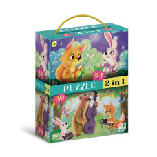 Пазл дитячий 2 в 1 "Літні вечори" 300609, 36 елементів (300609)