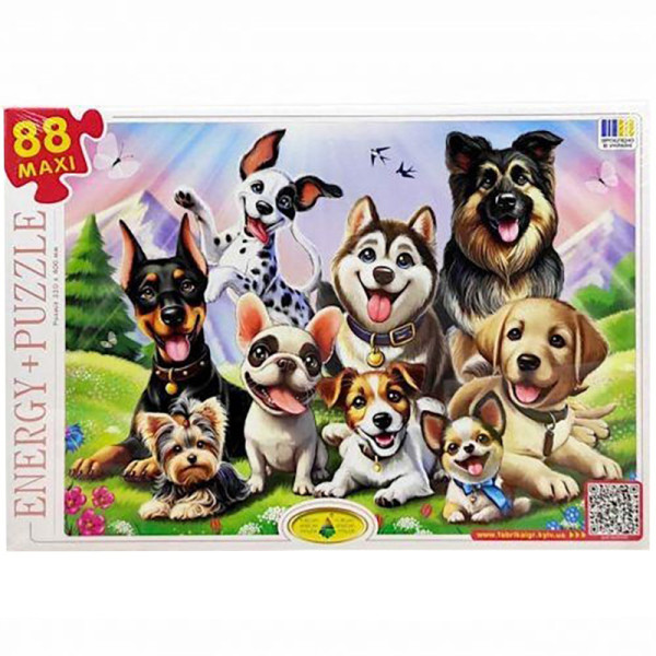 Пазл дитячий Собачки 88311, 88 елементів (88311)