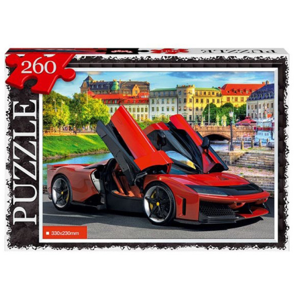 Пазл класичний "Спорткар" С260-14-15, 260 елементів (С260-14-15)