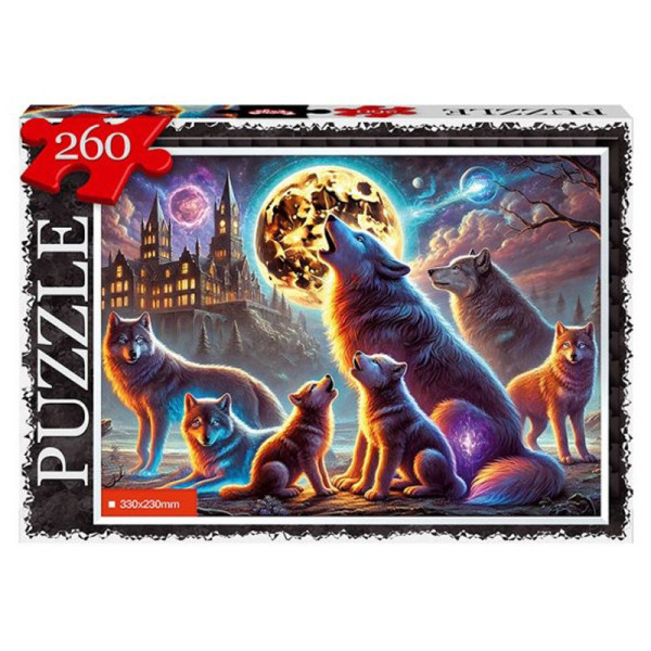 Пазл класичний "Вовки" С260-14-10, 260 елементів (С260-14-10)
