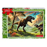 Пазл класичний "Динозаври" С260-14-09, 260 елементів (С260-14-09)