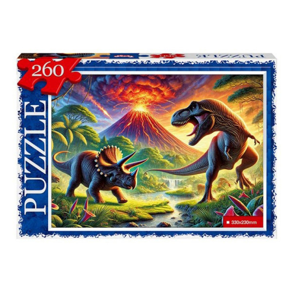 Пазл класичний "Динозаври" С260-14-08, 260 елементів (С260-14-08)