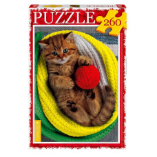 Пазл класичний "Котик" С260-14-06, 260 елементів (С260-14-06)