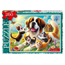 Пазл класичний "Друзі" С260-14-02, 260 елементів (С260-14-02)