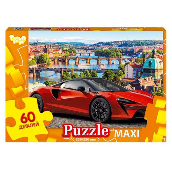Пазл класичний "Спорткар" Mx60-11-16, 60 елементів (Mx60-11-16)