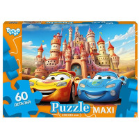 Пазл класичний "Тачки" Mx60-11-09, 60 елементів (Mx60-11-09)