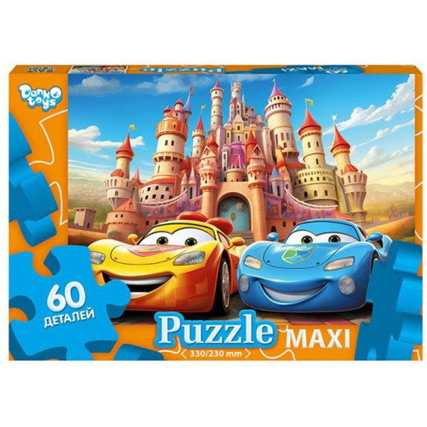 Пазл класичний "Тачки" Mx60-11-09, 60 елементів (Mx60-11-09)