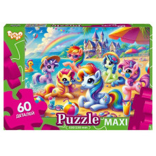 Пазл класичний "Єдинороги" Mx60-11-08, 60 елементів (Mx60-11-08)