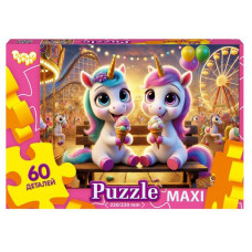 Пазл класичний "Єдинороги" Mx60-11-05, 60 елементів (Mx60-11-05)