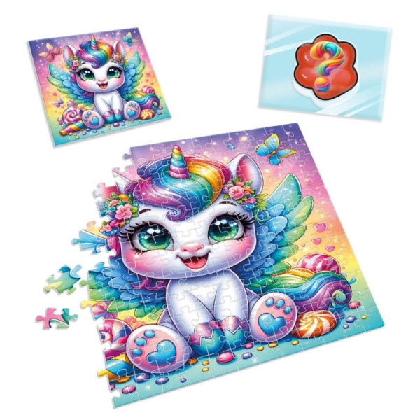 Дитячі пазли з сюрпризом "Єдиноріжка"1 VT8030-01, 180 деталей (VT8030-01)