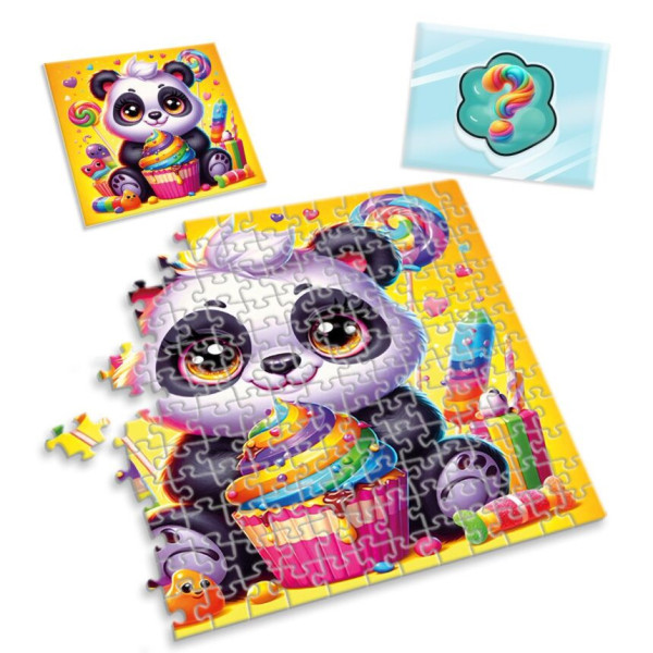Дитячі пазли з сюрпризом "Панда" VT8030-08, 180 деталей (VT8030-08)