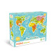 Пазли класичні "Карта світу" 300704, 100 елементів (300704)