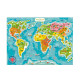 Пазли класичні "Карта світу" 300704, 100 елементів (300704)
