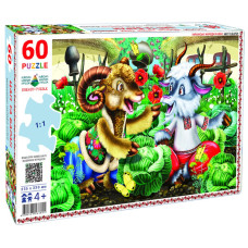 Детские пазлы "Козел и баран" 83811, 60 деталей(83811)