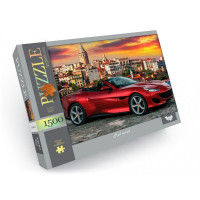 Пазлы C1500-04-01-10, 1500 элементов Красное авто(C1500-04-10)