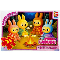 Дитячий пазл "Веселі Лабубу" LAB41 постер, 35 елементів (LAB41)