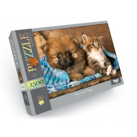 Пазли C1500-04-01-10, 1500 елементів  Пухнастики (C1500-04-01)