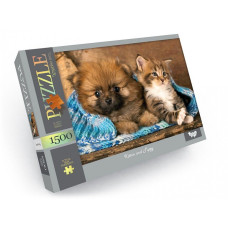 Пазлы C1500-04-01-10, 1500 элементов Пушистики(C1500-04-01)
