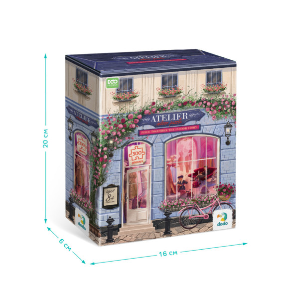 Пазл классический "Ателье мод" 300601, 300 элементов(300601)