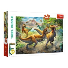 Детские пазлы "Битва тираннозавров" 15360 (160 элем.)