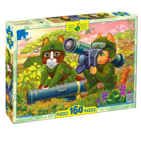 Пазл "Котики ЗСУ з джавеліном" Енергія Плюс 84641, 160 ел (84641)