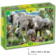 Пазлы "Слоны" 82968 ЕГ-05 160 элементов(82968)