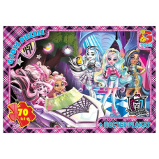 Дитячий пазл "Монстер Хай" MH012 постер, 70 елементів (MH012)