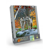 Пазлы C1500-04-01-10, 1500 элементов Волки(C1500-04-09)
