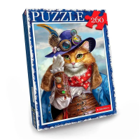 Пазл "Кот в шляпе-2" Danko Toys C260-13-13, 260 эл.(C260-13-13)