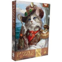 Пазл "Капітан кіт" Danko Toys С1500-03-10, 1500 ел. Пазл "Капітан кіт" Danko Toys С1500-03-10, 1500 ел.