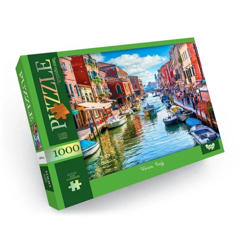 Пазл "Venice, Italy" Danko Toys C1000-12-05, 1000 ел.