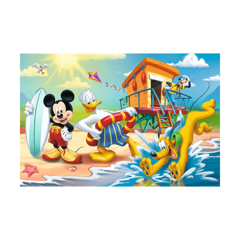 Дитячі пазли Disney "Цікавий день для Міккі Мауса" Trefl 17359 60 елементів