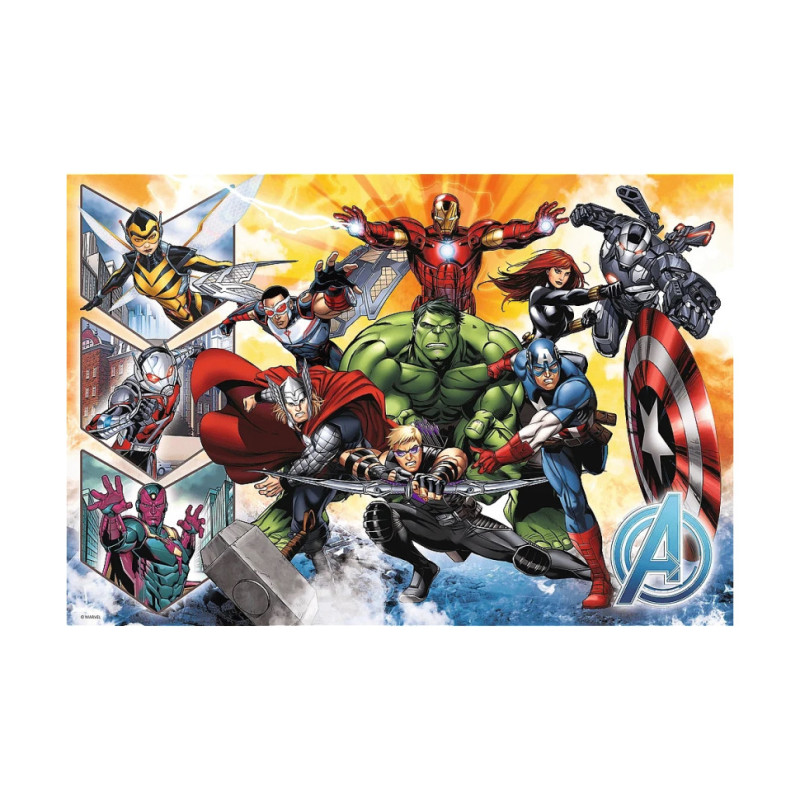 Детские пазлы Marvel "Сила Мстителей" Trefl 16431 100 элементов