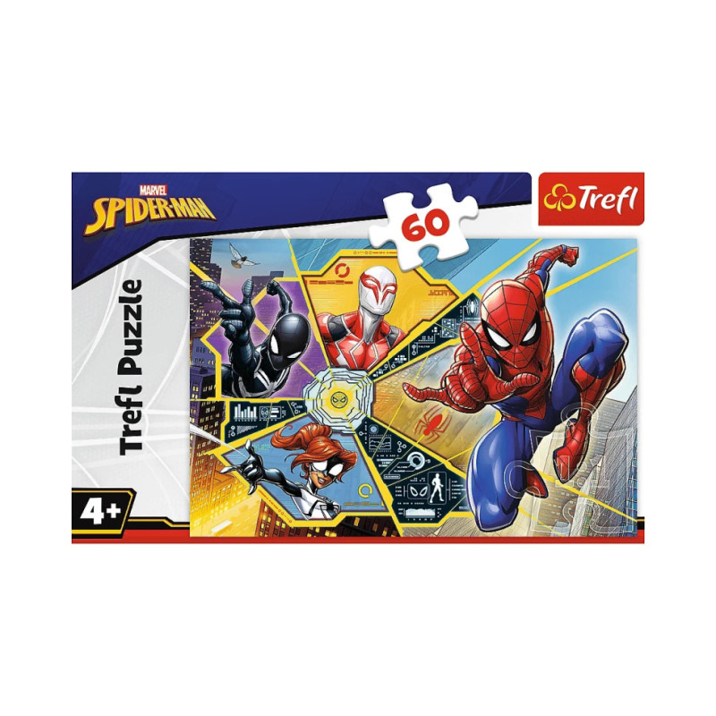 Дитячі пазли Marvel "Битва в павутині" Trefl 17372 60 елементів
