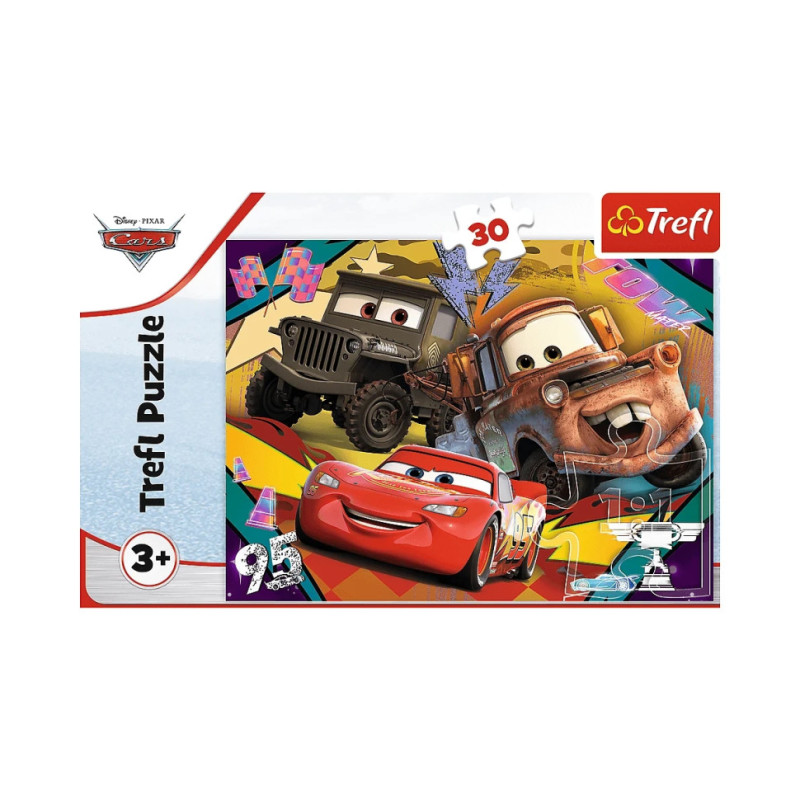 Дитячі пазли Disney "Швидкі тачки" Trefl 18293 30 елементів