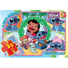 Детский пазл "Лило и Стич" SC611 постер, 35 элементов(SC611)