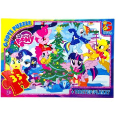 Дитячий пазл "My little PONY" MLP032 постер, 35 елементів (MLP032)