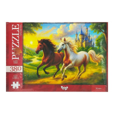 Класичні пазли "Horses" C380-07-07, 380 елементів (C380-07-07)