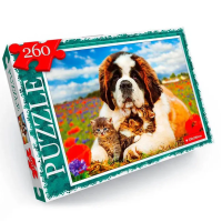 Пазл "Найкращі друзі" Danko Toys C260-13-08, 260 ел. (C260-13-08)