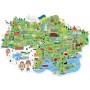 300267 Пазл «Карта Украины» 100 элементов