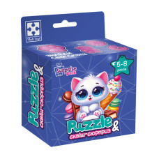 Детские пазлы с сюрпризом "Белый котенок" VT8030-03, 180 деталей(VT8030-03)