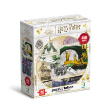 Пазл классический "Harry Potter. Министерство магии и Аллея Ноктерн" 200504, 450 элементов(200504)