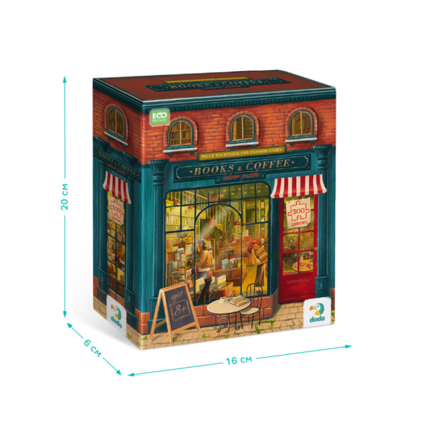 Пазл классический "Книжный магазин" 300602, 300 элементов(300602)